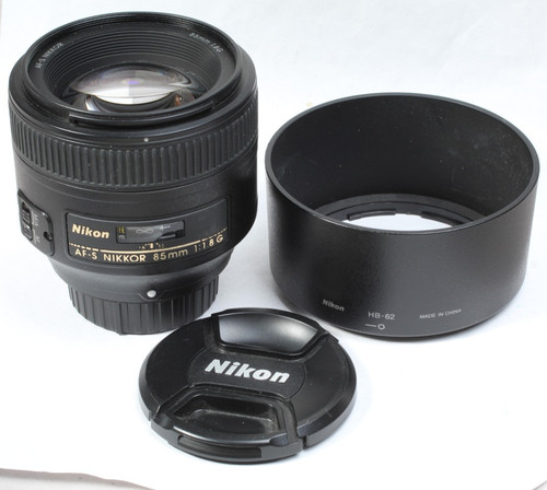 Nikon nikkor 85mm - af-s, f/1.8g