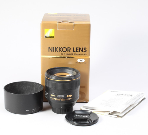 Nikon nikkor 85mm 1 4g - af-s,