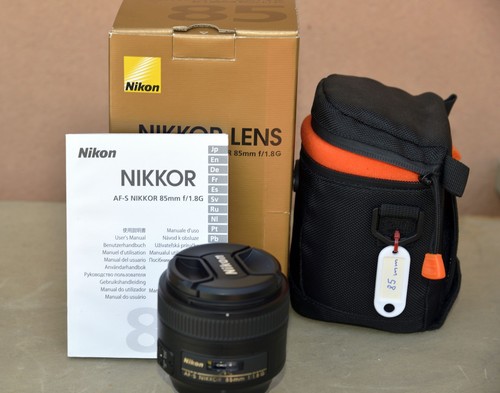 Nikon nikkor 85mm 1 - af-s,