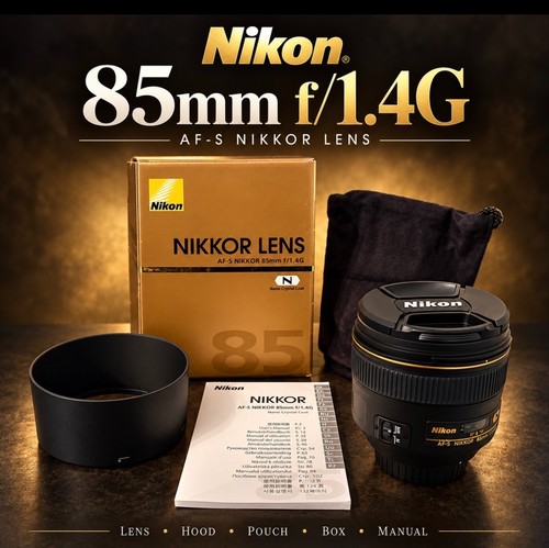 Nikon nikkor 85mm 1 4g - nikon, f/1.4g