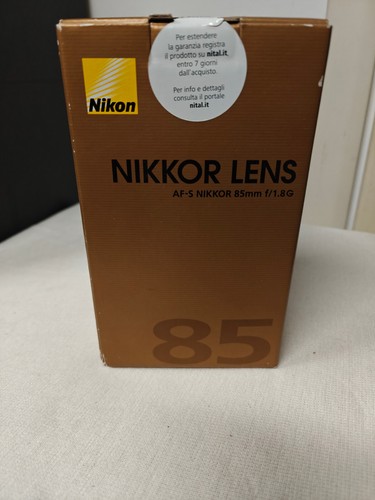 Nikon nikkor 85mm f1 8 - af-s, g