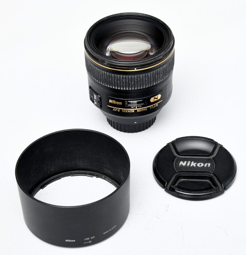 Nikon nikkor 85mm - af-s,