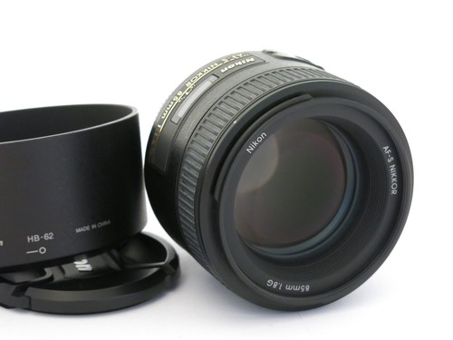 Nikon nikkor 85mm - af-s,